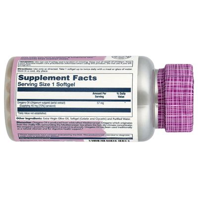 Vital Extracts  Oregano Oil  57 mg  -  60 Softgels