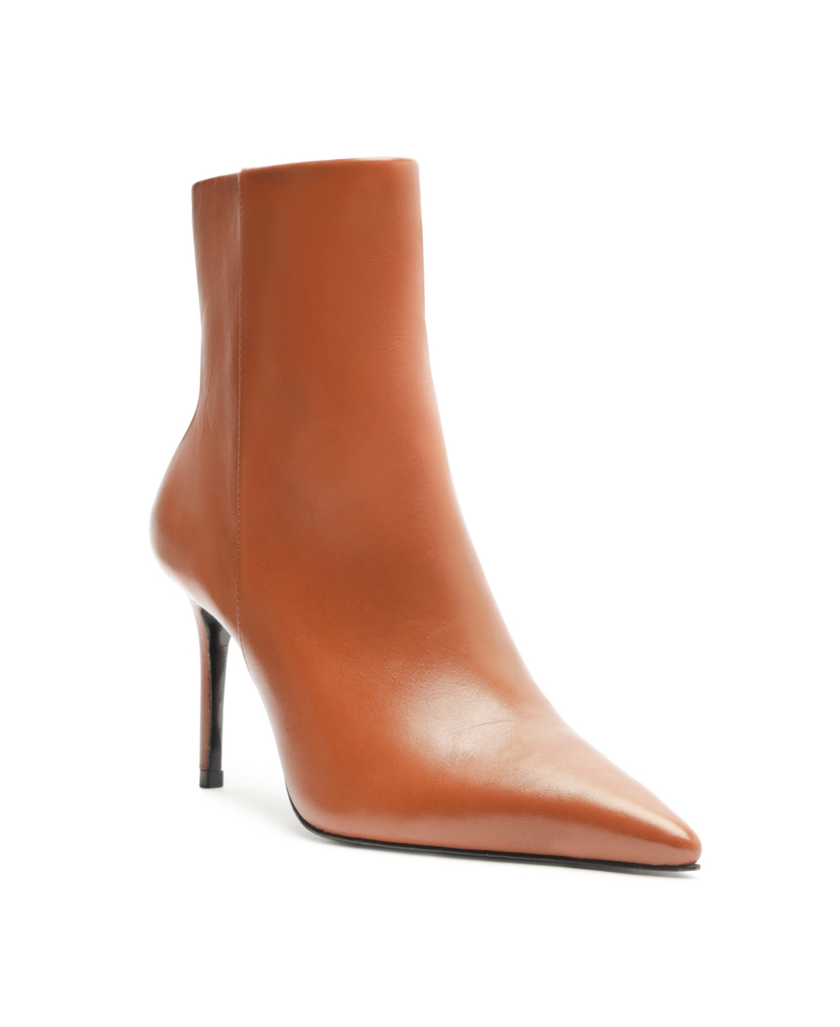 Shop Schutz Women's Mikki High Stiletto Booties In Brown