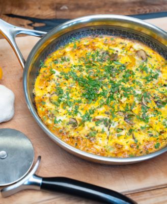 DiamondClad Stainless Steel Aluminum Core 10" Hybrid Pan