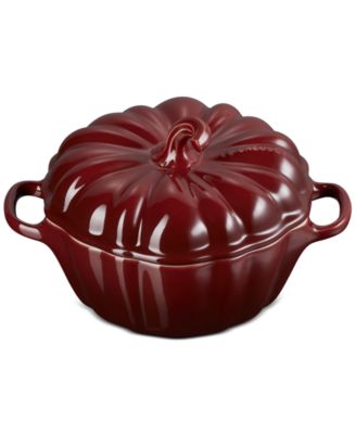 Le Creuset - Stoneware Figural 12-Oz. Pumpkin Petite Cocotte