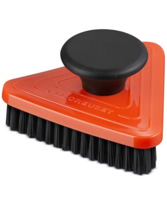 Nylon Triangle-Shape Grill Pan Brush, Flame