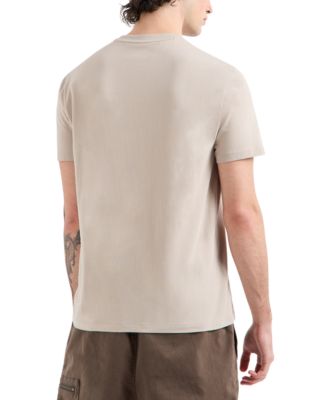 A|X Armani Exchange Men's Short Sleeve Crewneck Graffiti Logo T