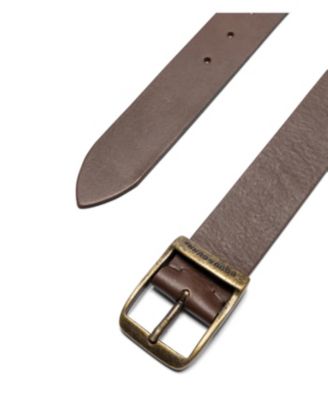 Men's Coronet Crescent Leather Belt