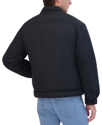 Men's Vintage Inspired Puffer Trucker Jacket 