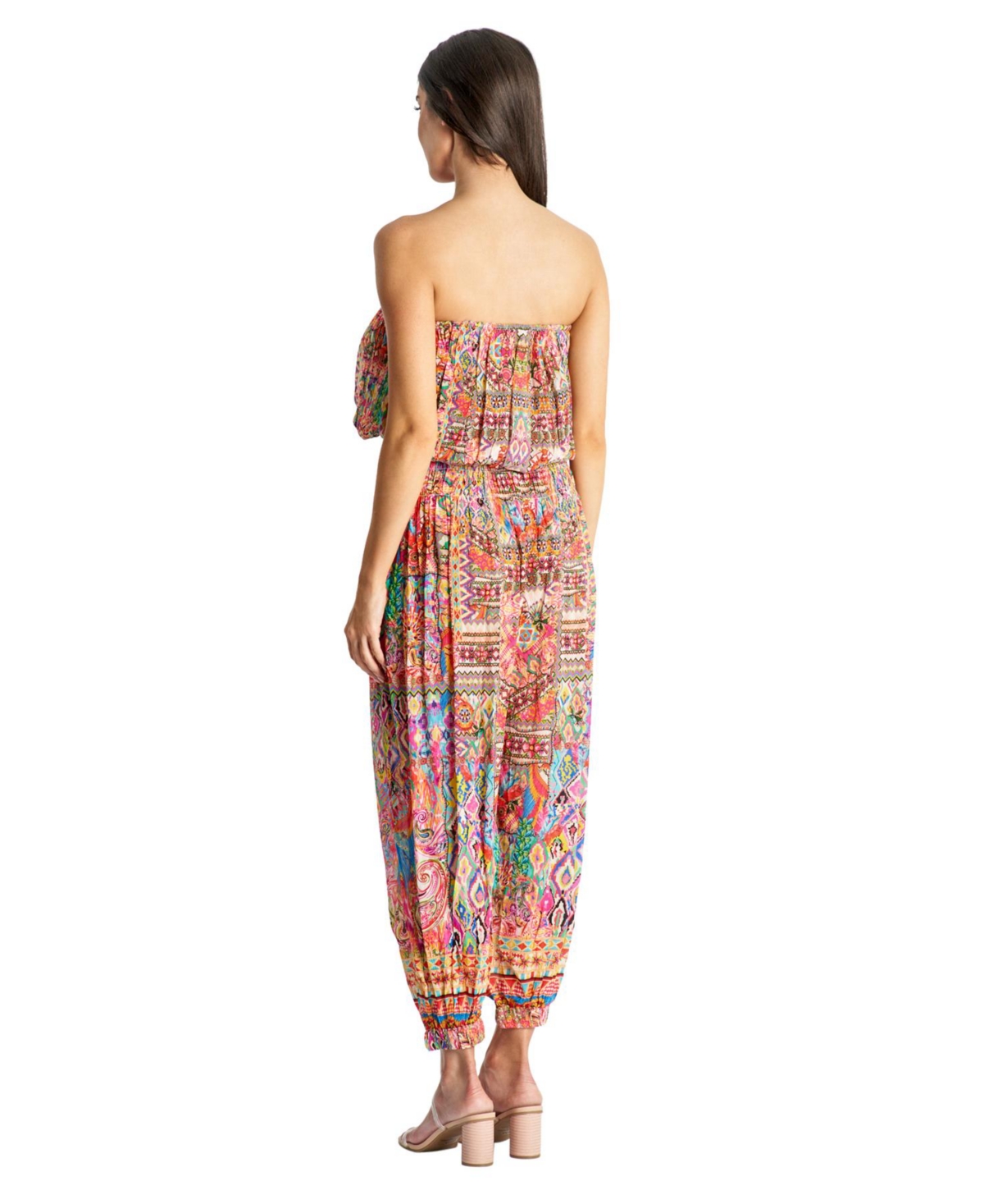 La Moda Clothing Women's Wide Leg Jumpsuit