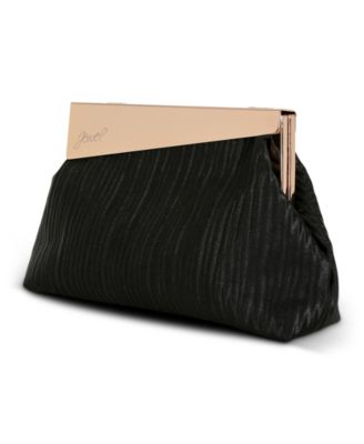 Woman's Haven Satin Jacquard Pouch Clutch Handbag