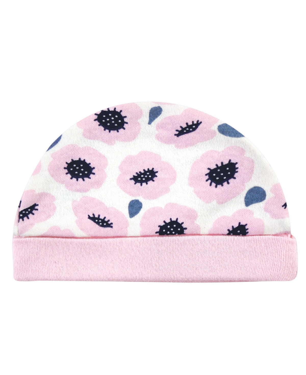 Touched by Nature Baby Girls Baby Organic Cotton Preemie Layette 4pc Set, Botanical, Preemie