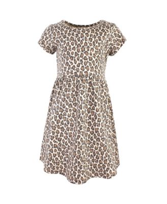 Baby Girls Natural Cotton Dresses Featuring Both Short and Long Sleeves