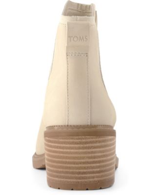 Women's Hailey Block Heel Nubuck Leather Booties