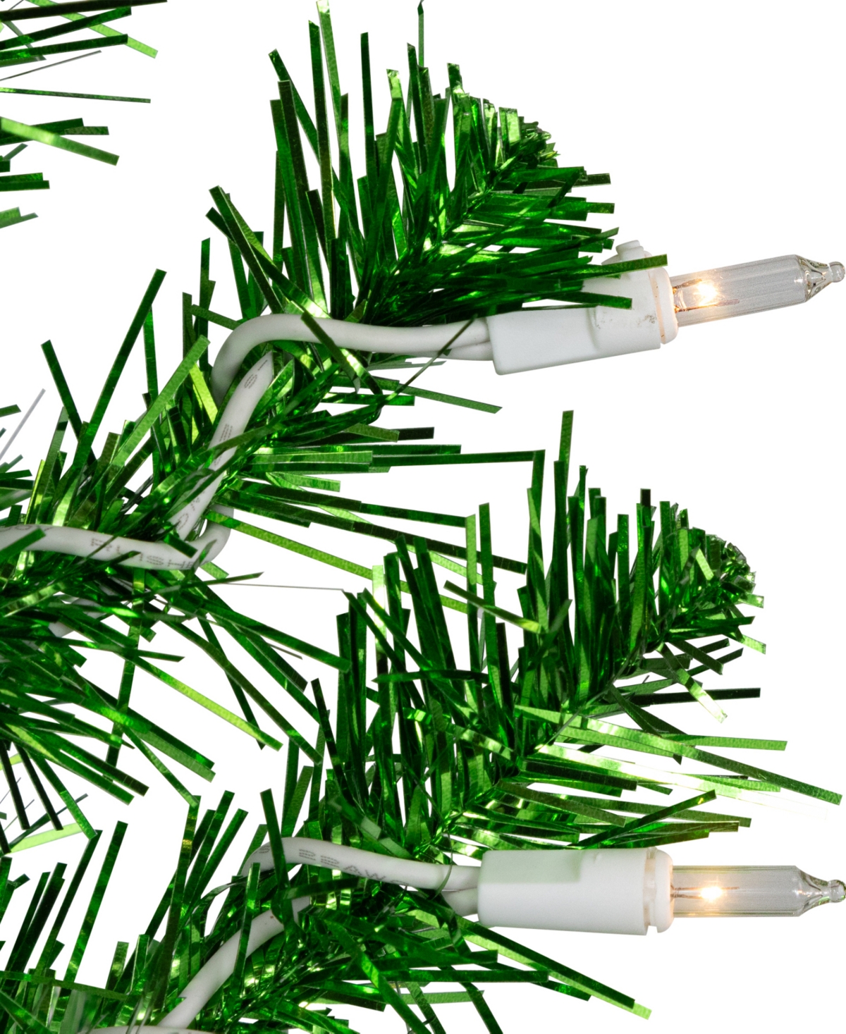 Northlight 2' Paradise Lime Green Tinsel Pine Artificial Tree In Green