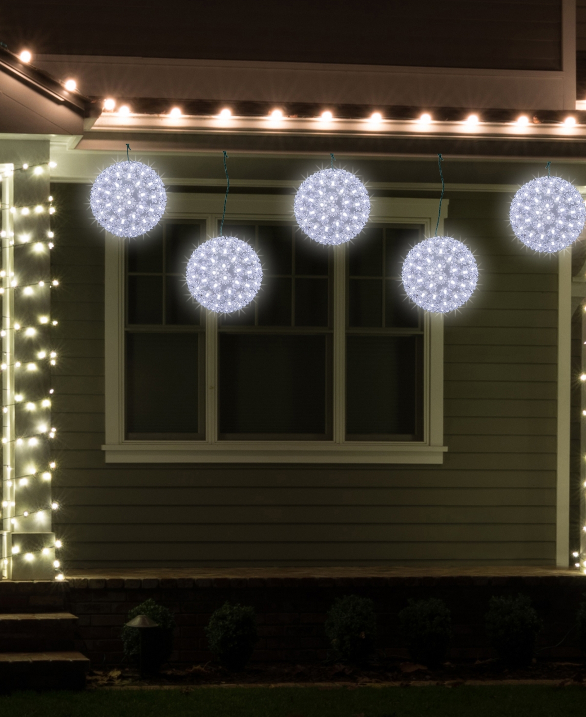 Northlight Led Starlight Sphere Hanging In White