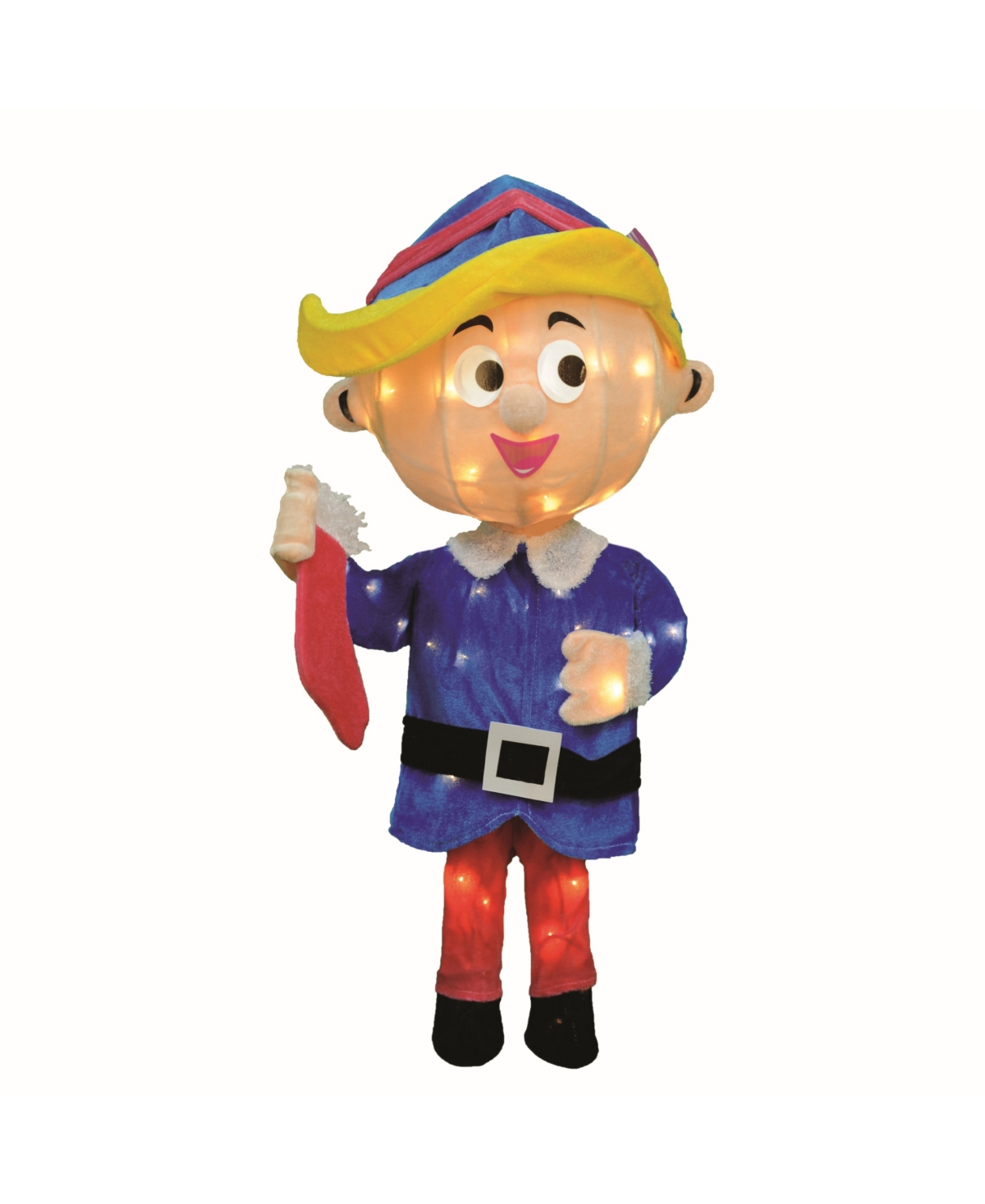 Hermie from Rudolph - 19-Inch - Clear Led Lights - Multicolor