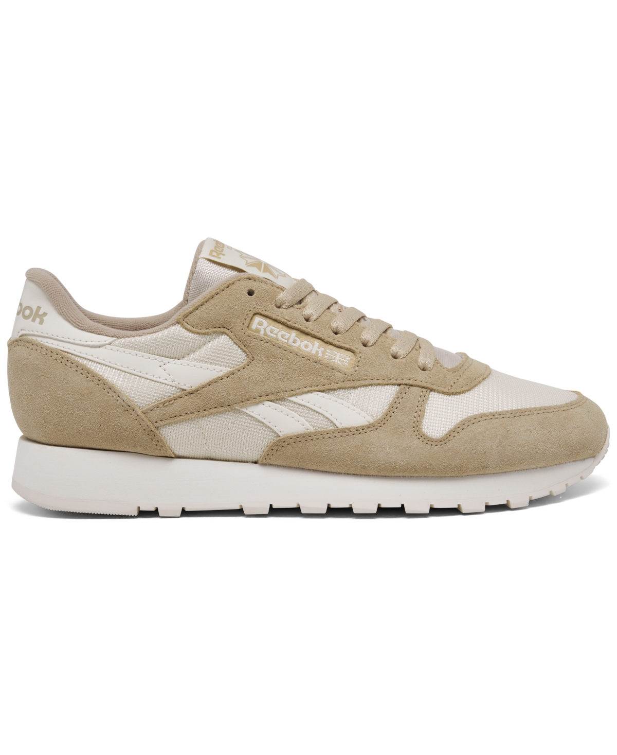 Reebok Men's Classic Leather Casual Sneakers from Finish Line -Chalk