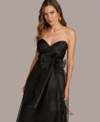 black prom dress macys Macy Formal Velvet Dress
