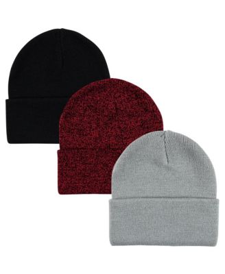 Knitted Fold-Over Beanies