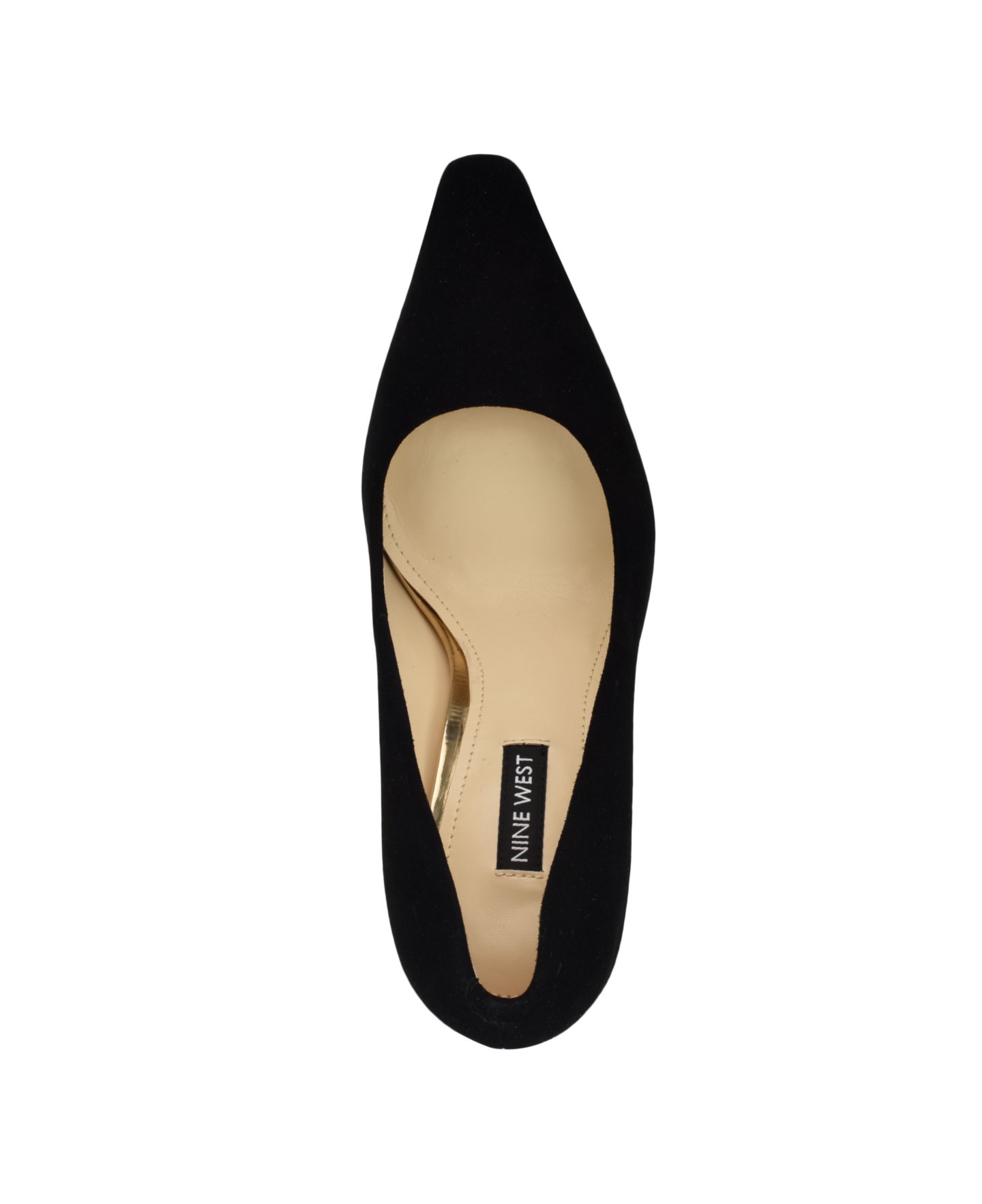Женские туфли Nine West Oraye Snip Toe High Stiletto Pumps, цвет: Чёрный замшевый — фото 4