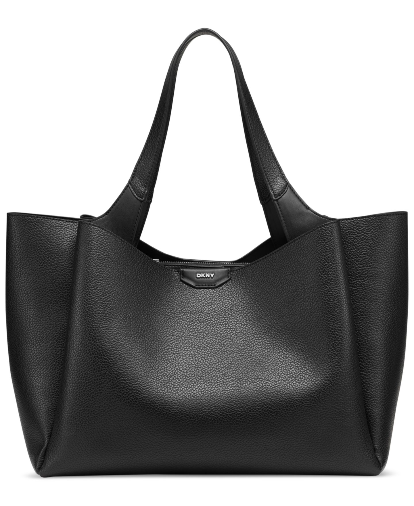 Женская сумка DKNY Willa Top Handle Tote, цвет: Чёрный — фото 1
