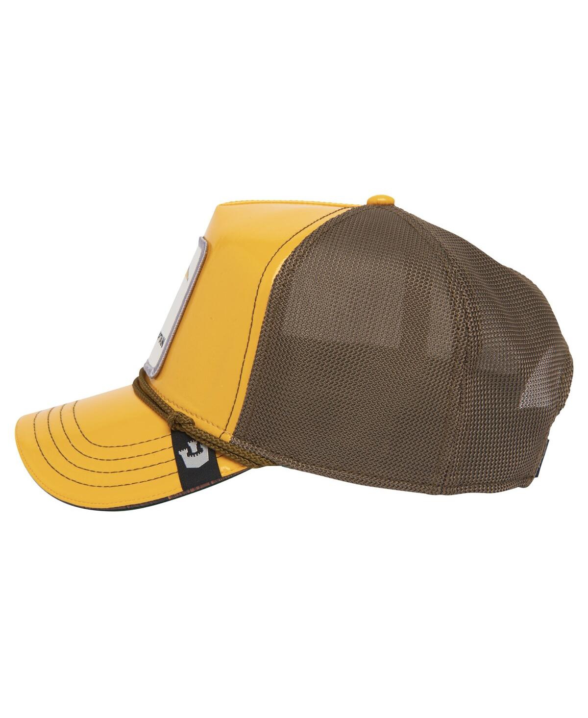 Goorin Bros. Men'sOl' Man Bert Trucker Adjustable Hat - Yellow, Brown