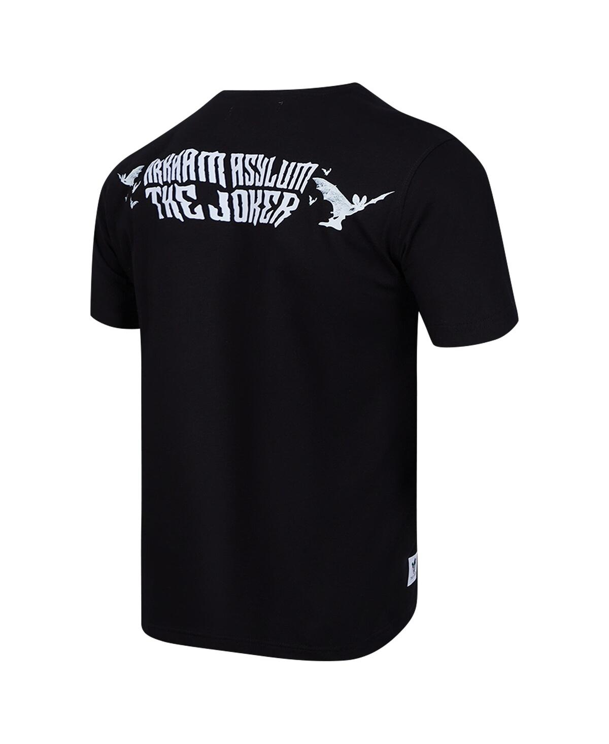 Freeze Max Men's The Joker Black Batman Comics Vote For Me T-shirt In Black