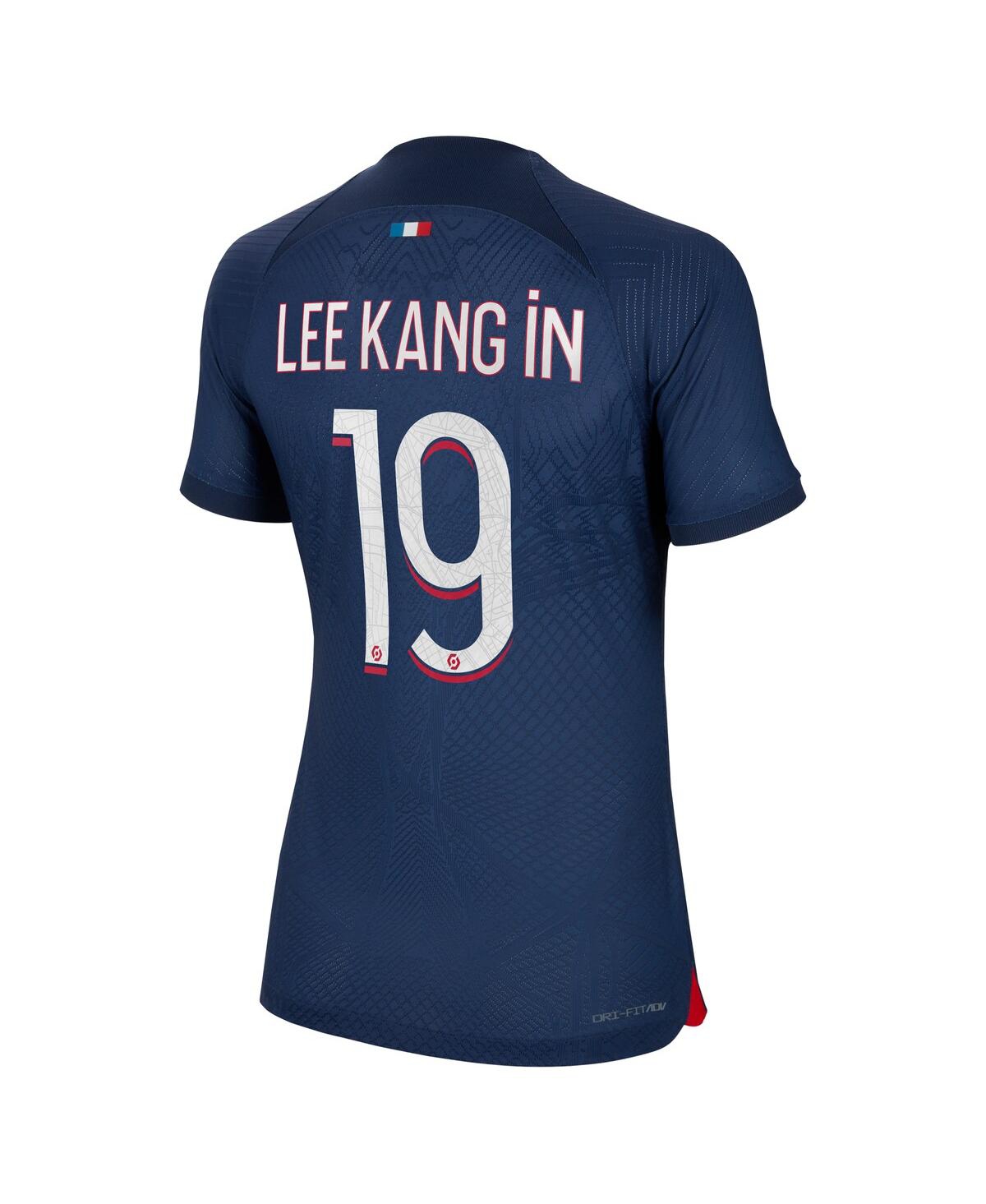 Nike Women's Lee Kang Paris Saint-Germain 2023/24 Home Authentic Player Jersey - Navy