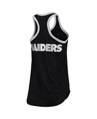 Women's Black Las Vegas Raiders Tater Tank Top