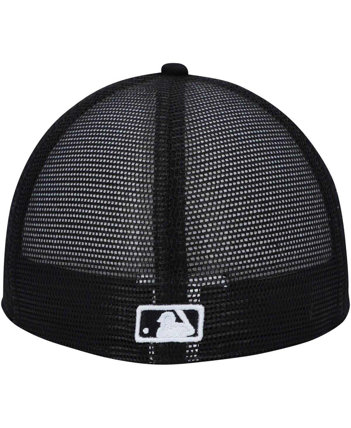New Era Men'sBlack Chicago White Sox 2023 On-Field Batting Practice Low Profile 59FIFTY Fitted Hat - White, Black
