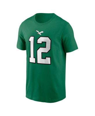 Men's Randall Cunningham Kelly Green Philadelphia Eagles Retired Player Name Number T-Shirt