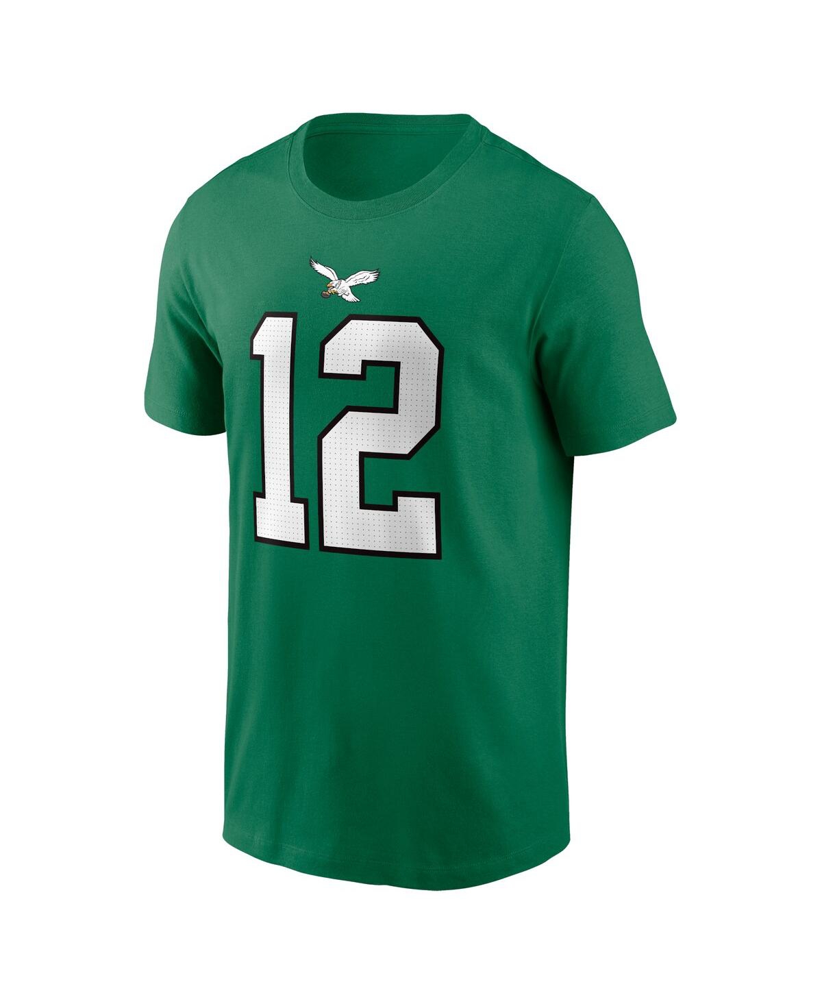 Nike Men's Randall Cunningham Kelly Green Philadelphia Eagles Retired Player Name Number T-shirt In Kelly Gree