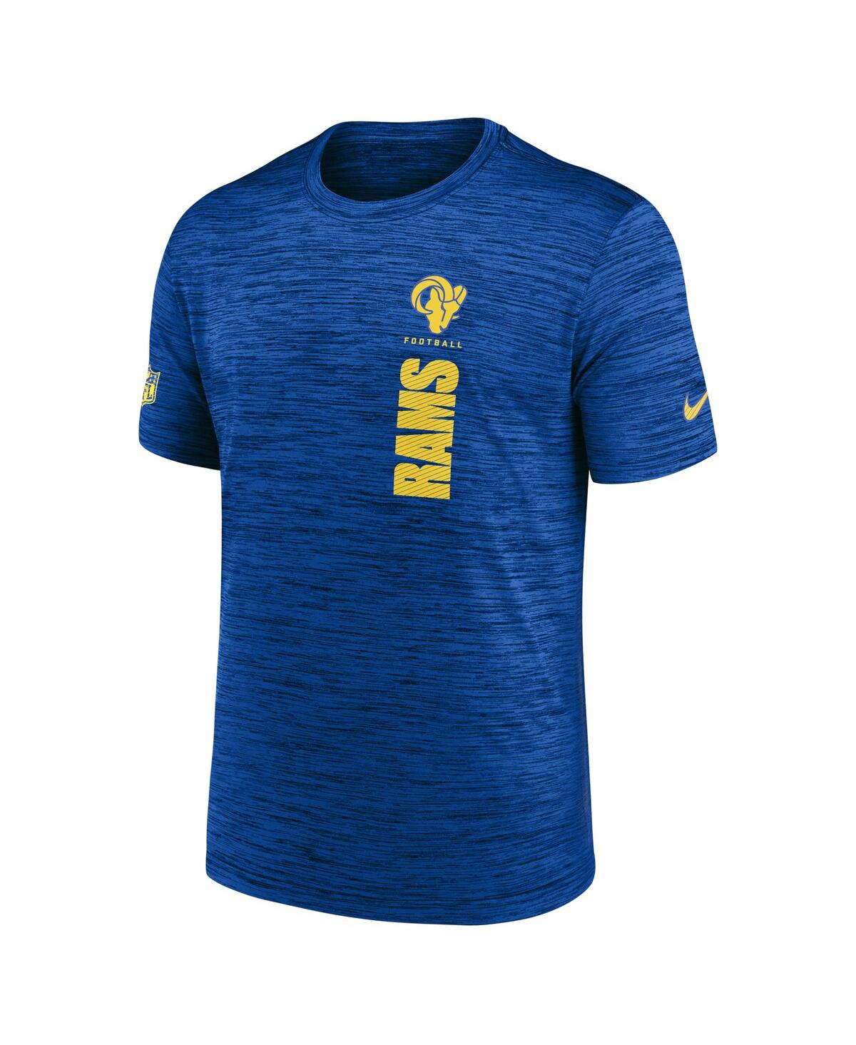 Nike Men'sLos Angeles Rams 2024 Sideline Velocity Performance T-Shirt - Royal