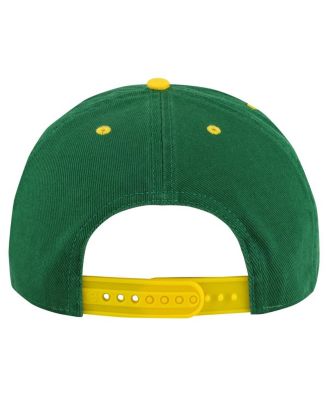 47 Brand Men's Kelly-Green Oakland Athletics Double Headed Baseline Hitch Adjustable Hat