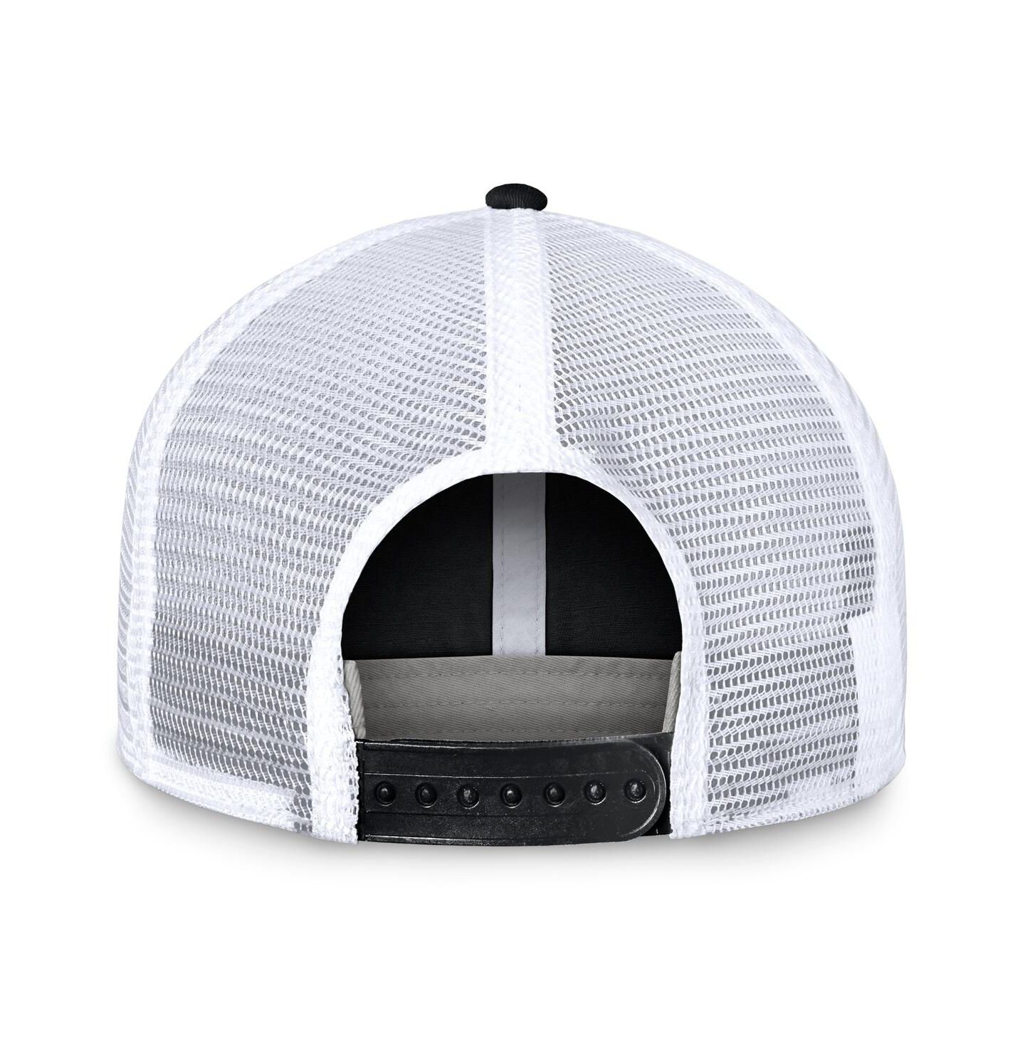 Мужская кепка Top of the World Black/White Wichita State Shockers Free Kick Trucker Adjustable Hat — фото 4