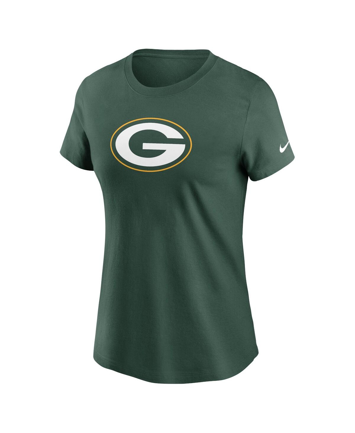 Nike Women's Logo Essential (nfl Green Bay Packers) T-shirt In Green