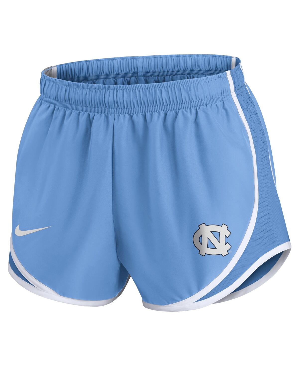 NIKE WOMEN'S CAROLINA BLUE NORTH CAROLINA TAR HEELS PRIMETIME TEMPO PERFORMANCE SHORTS 