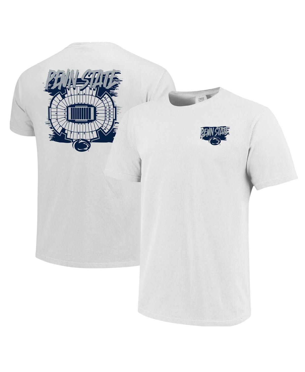 Men's and Women's White Penn State Nittany Lions Hyper Local Stadium Gameday Seating T-Shirt - White