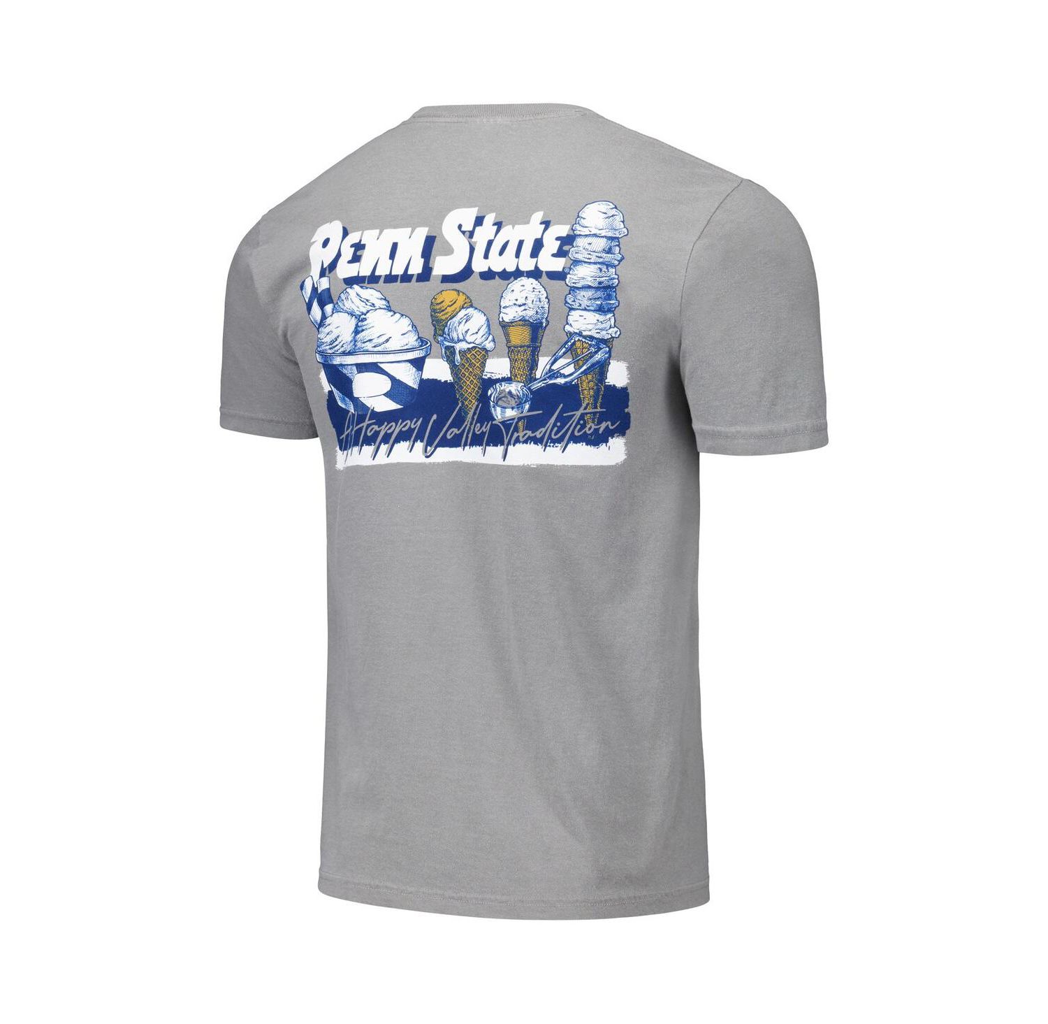 Men's and Women's Gray Penn State Nittany Lions Hyper Local Creamery Checkerboard T-Shirt