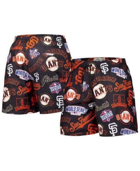 Мужские шорты Pro Standard Black San Francisco Giants Toss Logo Woven
