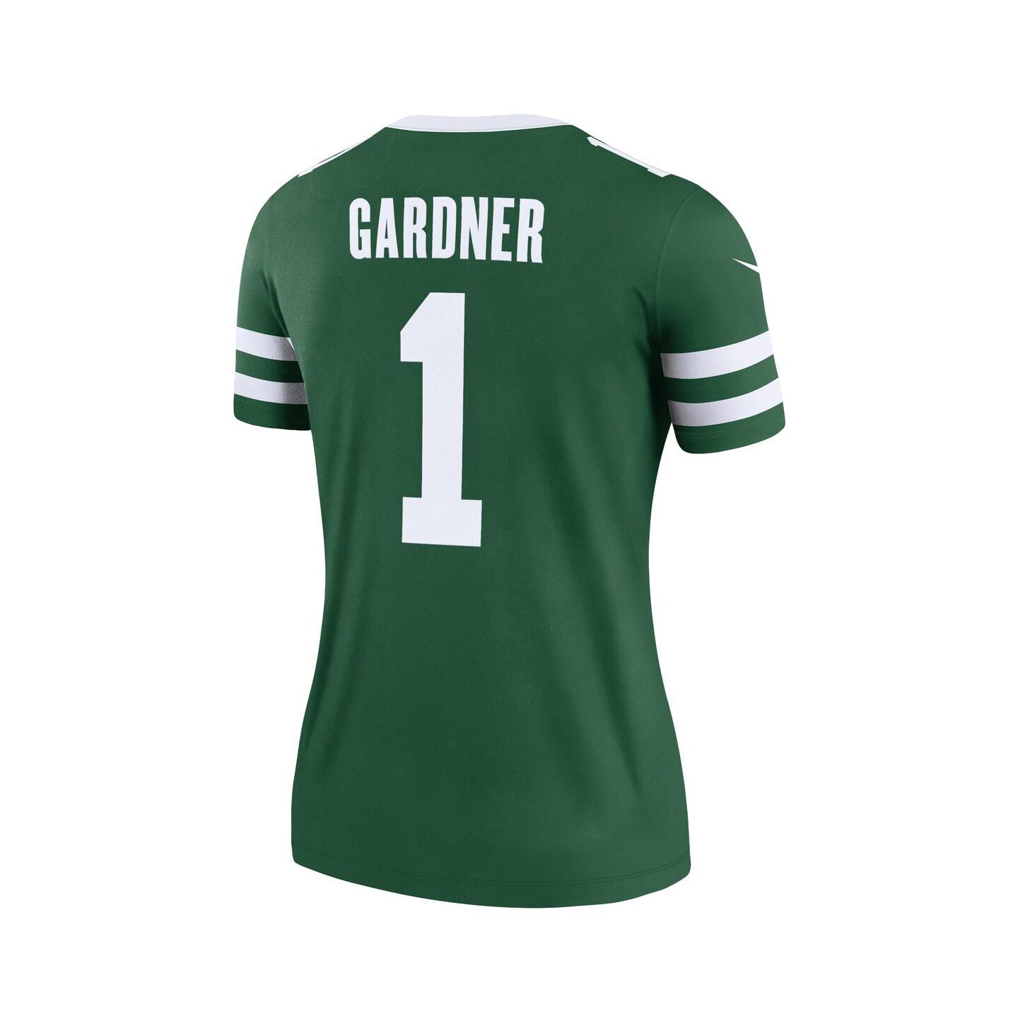 Женское джерси Nike Women's Ahmad Sauce Gardner New York Jets Legend Jersey, цвет: Зелёный — фото 3