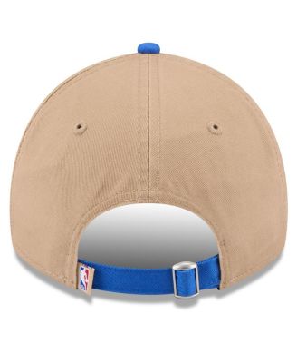 Men's Tan/Blue Dallas Mavericks 2024 NBA Draft 9TWENTY Adjustable Hat
