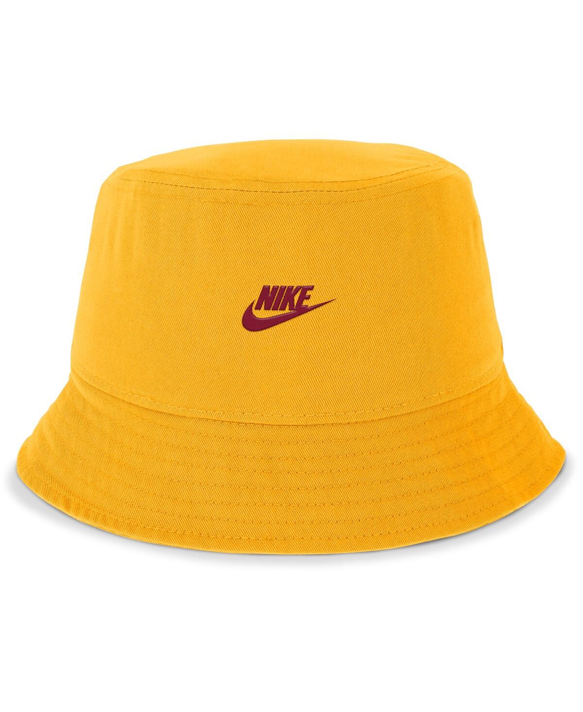 Nike Gold Usc Trojans Legacy Apex Bucket Hat In Gold