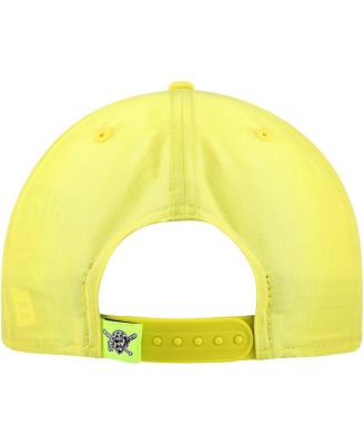 Men's Yellow Pittsburgh Pirates Neon Golfer Snapback Hat