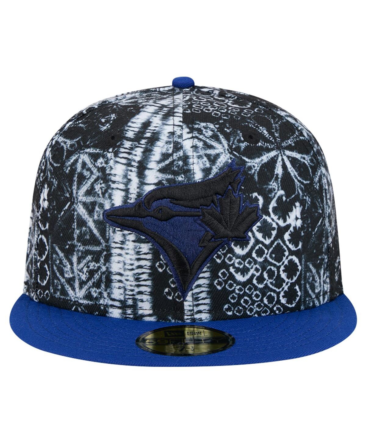New Era Men's Black Toronto Blue Jays Sands 59fifty Fitted Hat In Black
