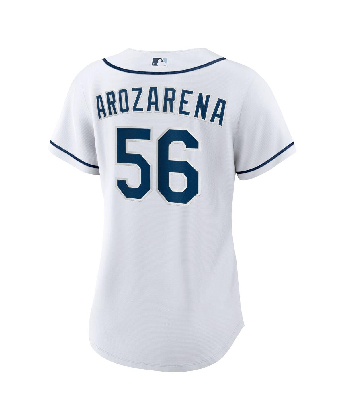 Nike Women's Randy ArozarenaTampa Bay Rays Home Replica Player Jersey - White