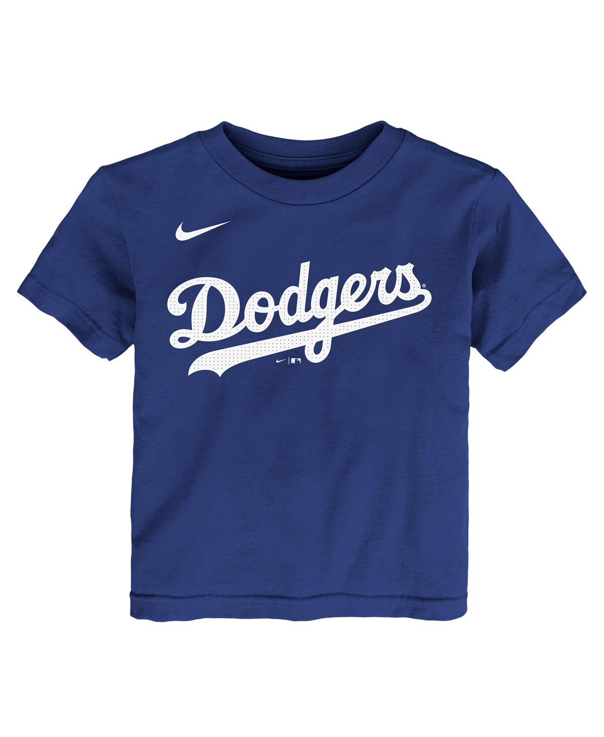 Nike Big Boys And Girls Yoshinobu Yamamoto Royal Los Angeles Dodgers Name Number T-shirt In Royal