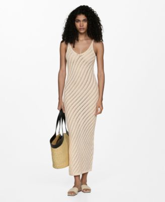 white christmas dresses Marigold Mustang | Maggie Crochet Midi Dress