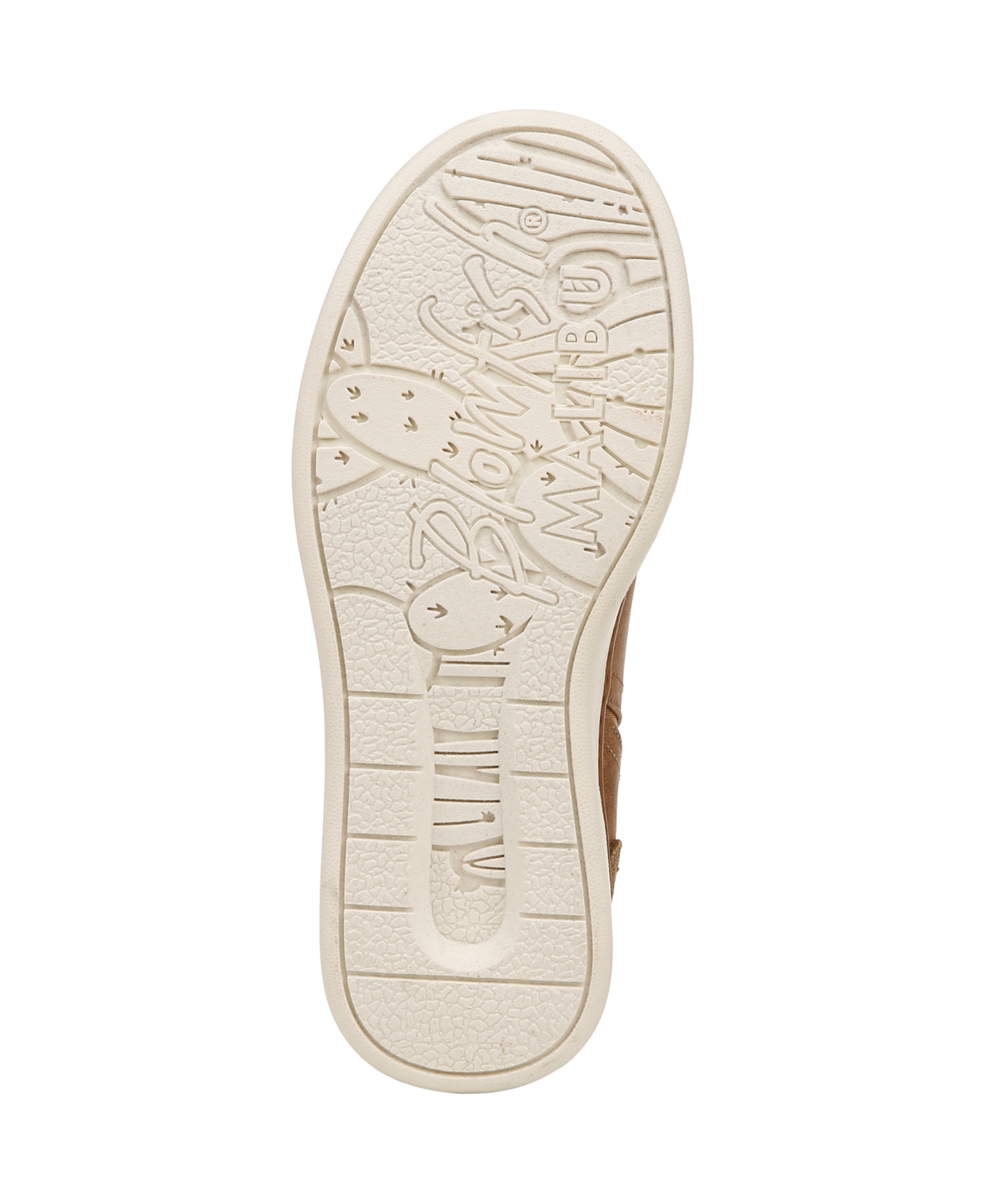 Blowfish Malibu Women's Charming Wedge High Top Sneakers - Whiskey Faux Leather-Polyurethane