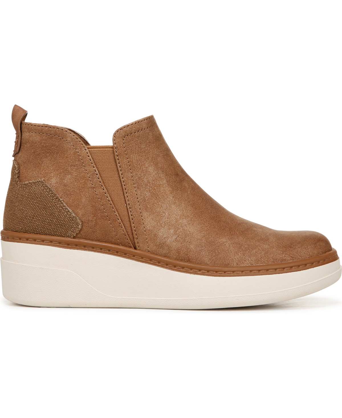 Blowfish Malibu Women's Charming Wedge High Top Sneakers - Whiskey Faux Leather-Polyurethane