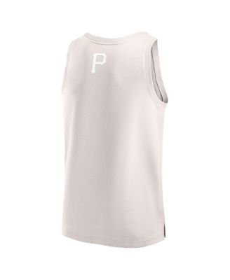 Men's Cream Pittsburgh Pirates Elements Tank Top