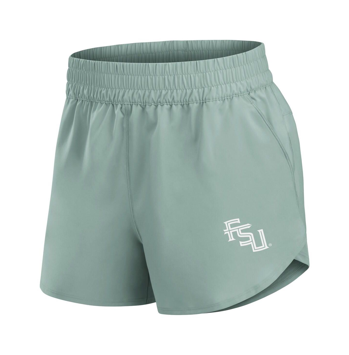 Женские шорты Fanatics Green Florida State Seminoles Studio Woven Vibe — фото 2