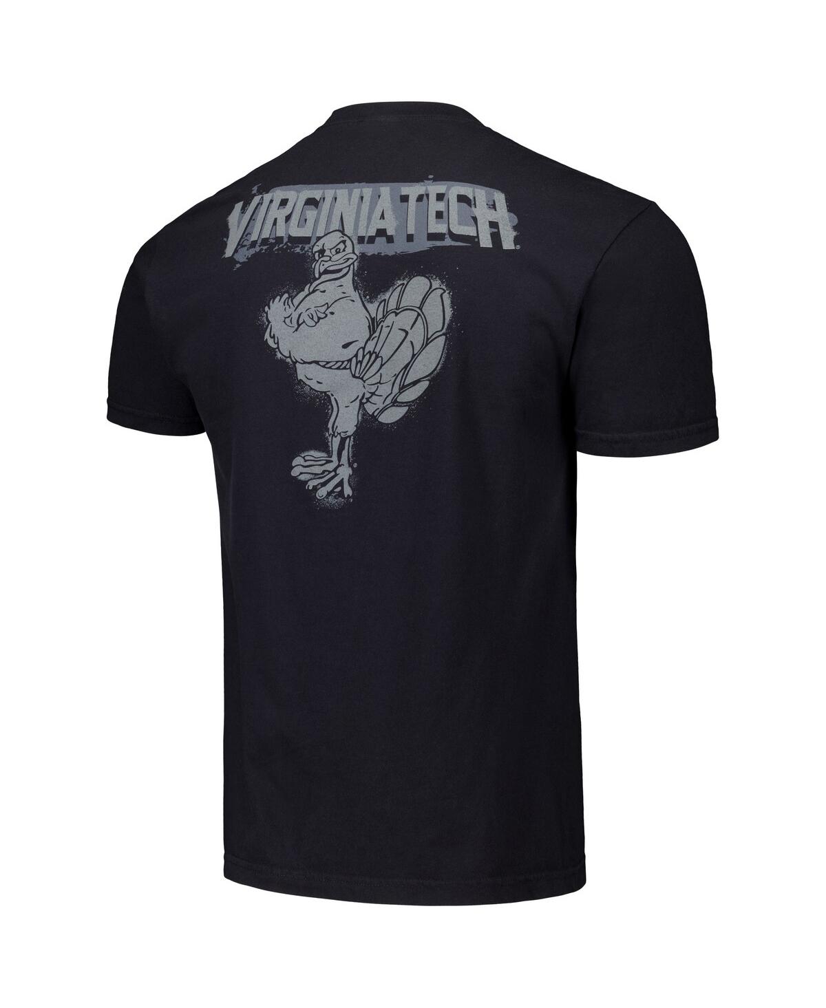 Image One Men's And Women's Black Virginia Tech Hokies Hyper Local Metal Opening T-shirt In Black