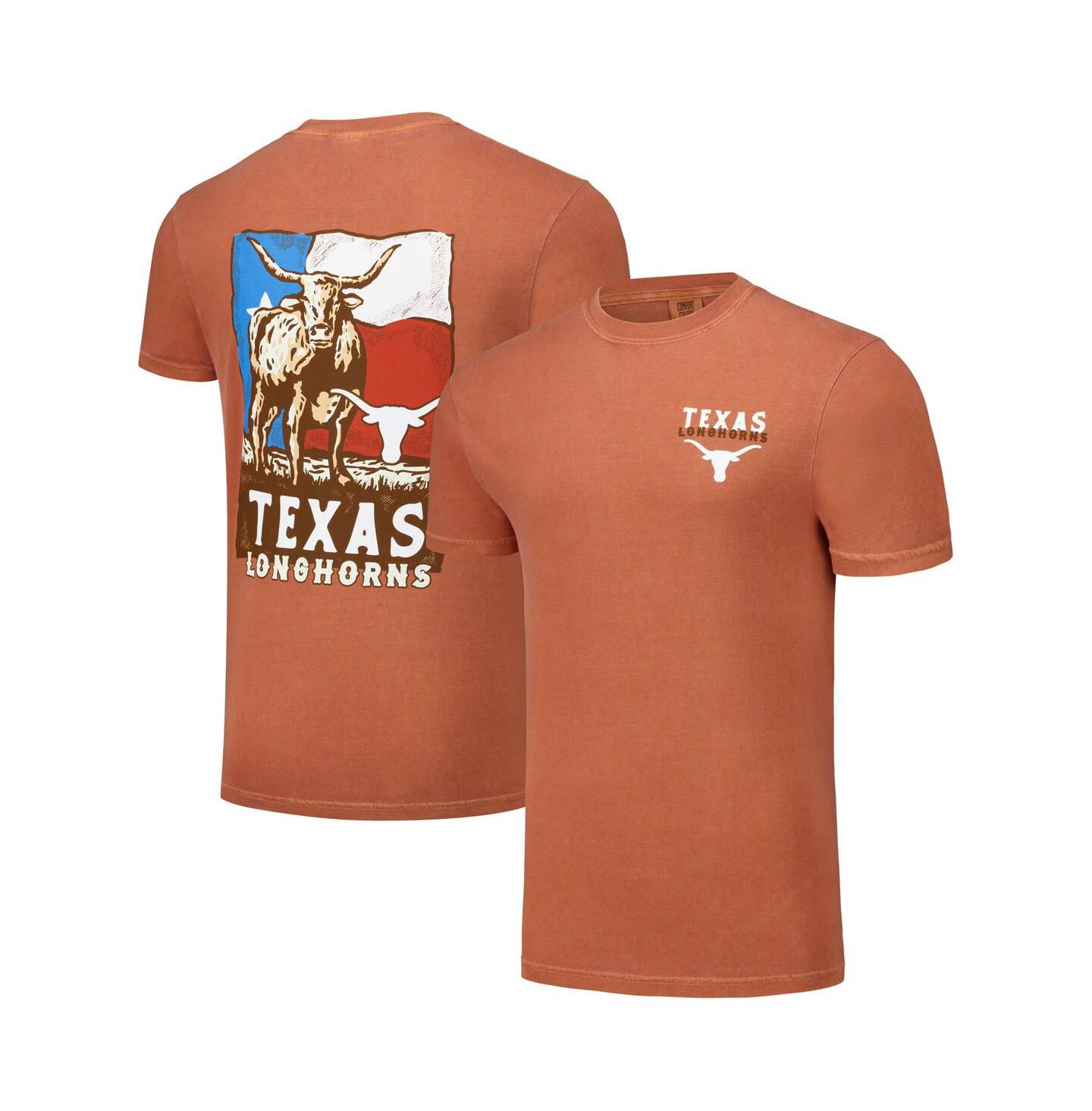 Футболка Image One Texas Orange Texas Longhorns Hyper Local Longhorn Flag — фото 1